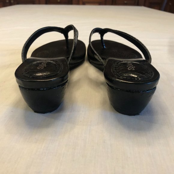 Style & Co. Black Sandals Size 8 - Picture 6 of 10